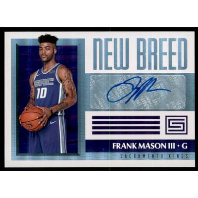 2017-18 Panini Status New Breed Autographs #21 Frank Mason III