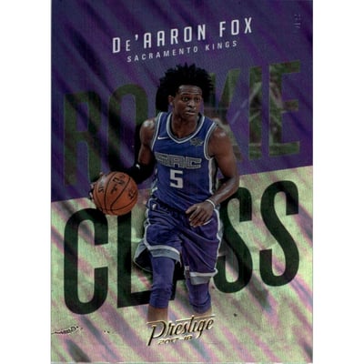 2017-18 Prestige Rookie Class Mist #5 De'Aaron Fox