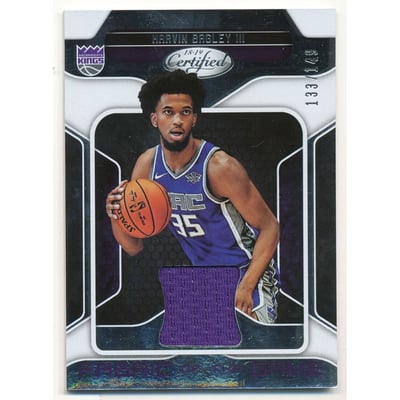 2018-19 Certified Fabric of the Game Rookie Relics #2 Marvin Bagley III