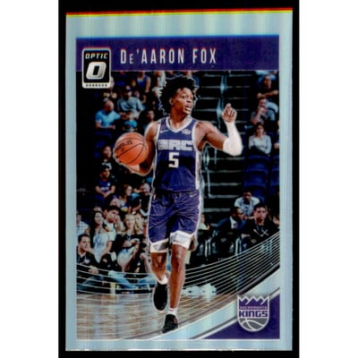 2018-19 Donruss Optic Holo #51 De'Aaron Fox