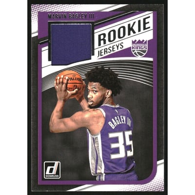 2018-19 Donruss Rookie Jerseys #16 Marvin Bagley III
