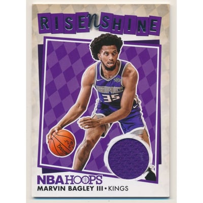 2018-19 Hoops Rise N Shine Memorabilia #2 Marvin Bagley III