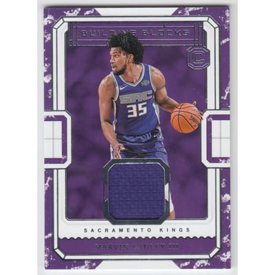 2018-19 Panini Cornerstones Building Blocks Memorabilia #18 Marvin Bagley III