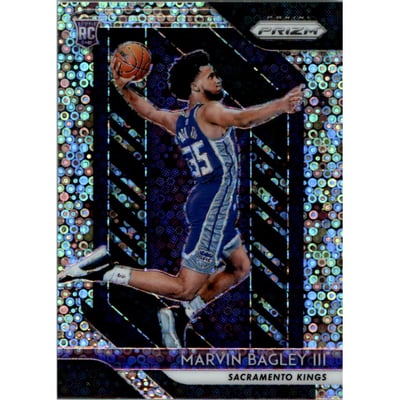 2018-19 Panini Prizm Prizms Fast Break #181 Marvin Bagley III