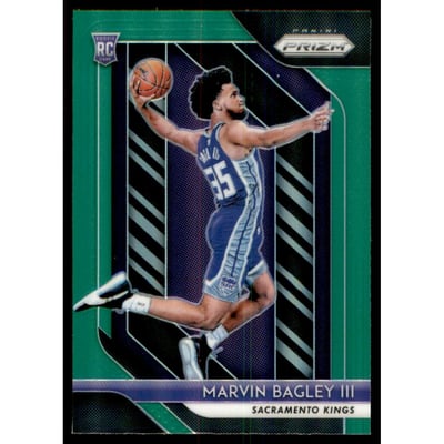 2018-19 Panini Prizm Prizms Green #181 Marvin Bagley III