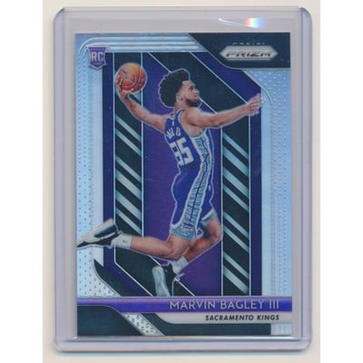 2018-19 Panini Prizm Prizms Silver #181 Marvin Bagley III