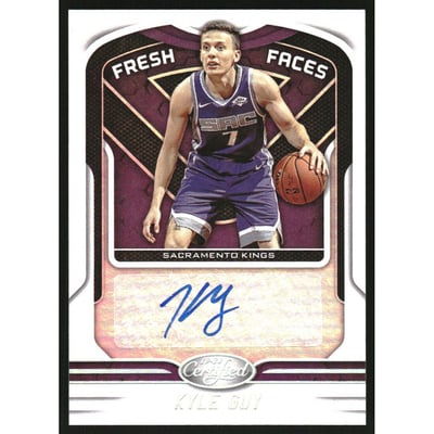 2019-20 Certified Fresh Faces Signatures #39 Kyle Guy