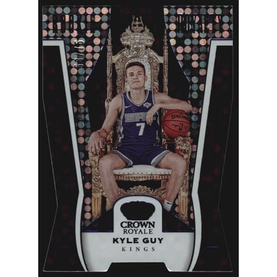 2019-20 Crown Royale Rookie Royalty Purple #34 Kyle Guy