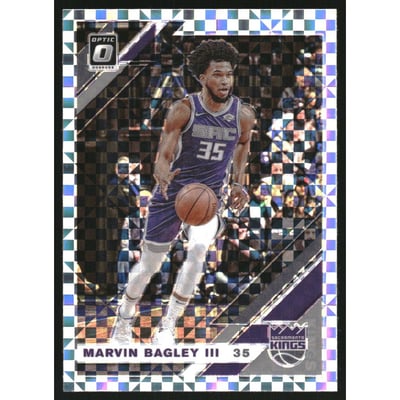 2019-20 Donruss Optic Checkerboard #87 Marvin Bagley III