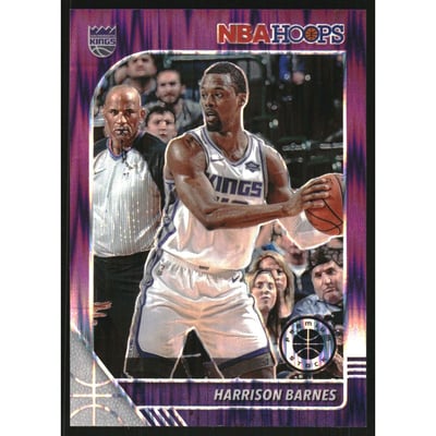 2019-20 Hoops Premium Stock Prizms Purple Flash #280 Harrison Barnes