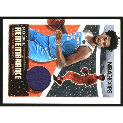 2019-20 Hoops Rookie Remembrance Jerseys Winter #49 Marvin Bagley III