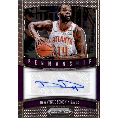 2019-20 Panini Prizm Penmanship #50 Dewayne Dedmon