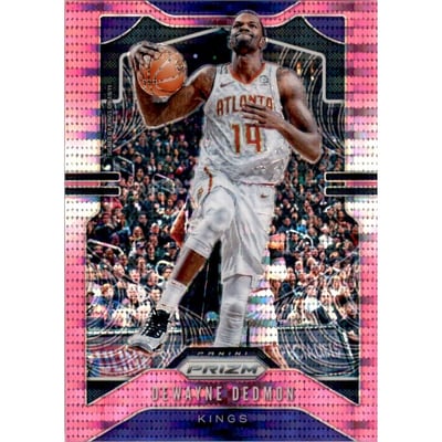 2019-20 Panini Prizm Prizms Pink Pulsar #37 Dewayne Dedmon
