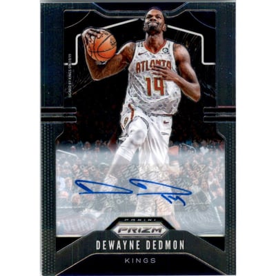 2019-20 Panini Prizm Signatures #37 Dewayne Dedmon