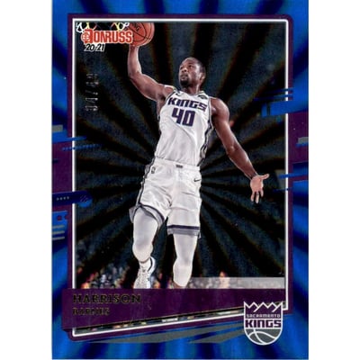 2020-21 Donruss Holo Blue Laser #122 Harrison Barnes