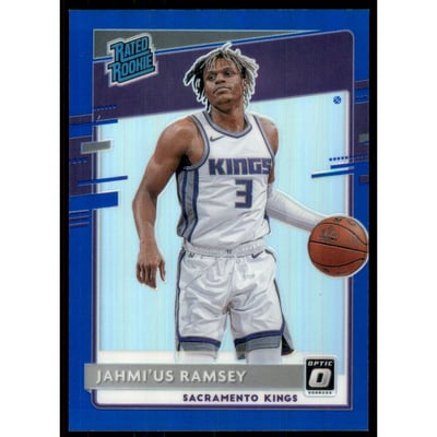 2020-21 Donruss Optic Blue #194 Jahmi'us Ramsey RR