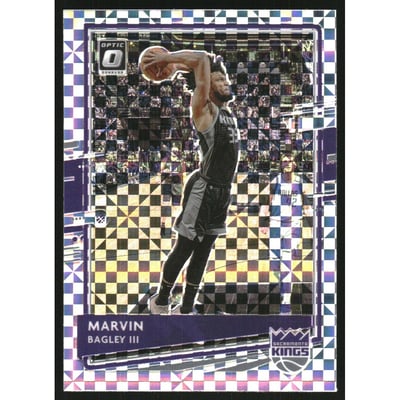 2020-21 Donruss Optic Checkerboard #47 Marvin Bagley III