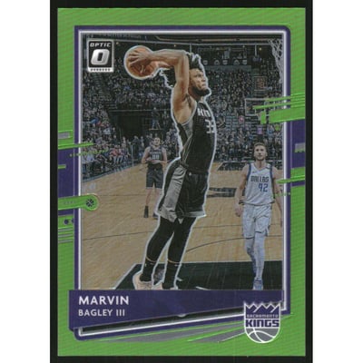 2020-21 Donruss Optic Lime Green #47 Marvin Bagley III