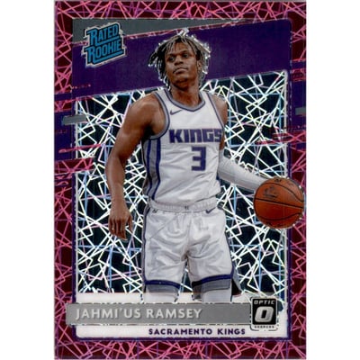 2020-21 Donruss Optic Pink Velocity #194 Jahmi'us Ramsey RR