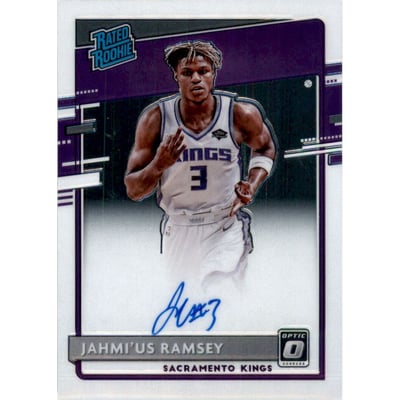 2020-21 Donruss Optic Rated Rookies Signatures #194 Jahmi'us Ramsey