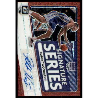 2020-21 Donruss Optic Signature Series Choice #87 Robert Woodard II