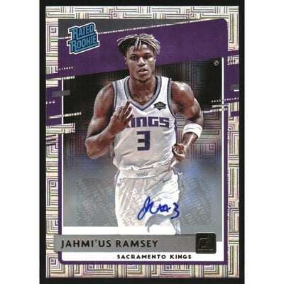 2020-21 Donruss Rated Rookies Signatures Choice #247 Jahmi'us Ramsey