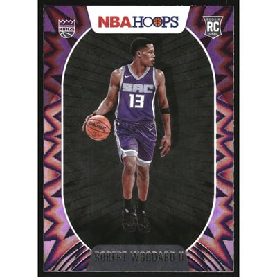 2020-21 Hoops Purple Explosion #231 Robert Woodard II