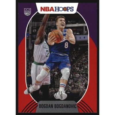 2020-21 Hoops Red #132 Bogdan Bogdanovic