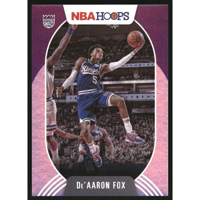 2020-21 Hoops Silver #89 De'Aaron Fox