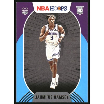 2020-21 Hoops Teal #236 Jahmi'us Ramsey
