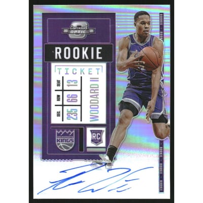 2020-21 Panini Contenders Optic Variations #106 Robert Woodard II AU