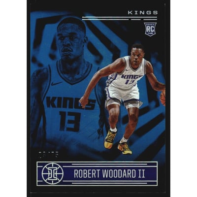 2020-21 Panini Illusions Teal #164 Robert Woodard II