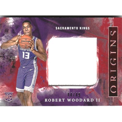 2020-21 Panini Origins Rookie Jumbo Jerseys Red #1 Robert Woodard II