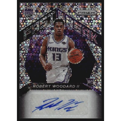 2020-21 Panini Prizm Fast Break Rookie Autographs #3 Robert Woodard II