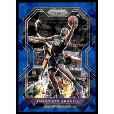 2020-21 Panini Prizm Prizms Blue Ice #94 Harrison Barnes