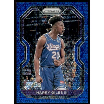 2020-21 Panini Prizm Prizms Fast Break Blue #233 Harry Giles III