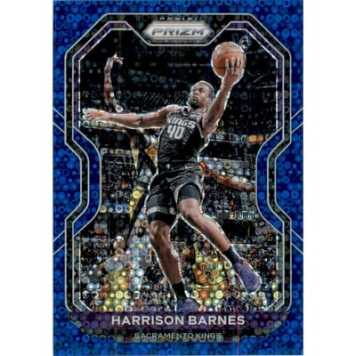 2020-21 Panini Prizm Prizms Fast Break Blue #94 Harrison Barnes