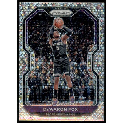 2020-21 Panini Prizm Prizms Fast Break #13 De'Aaron Fox