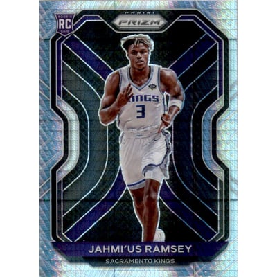 2020-21 Panini Prizm Prizms Hyper #263 Jahmi'us Ramsey