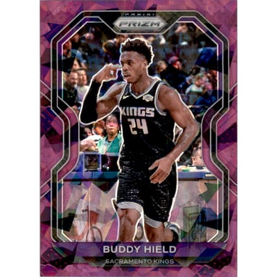 2020-21 Panini Prizm Prizms Purple Ice #36 Buddy Hield