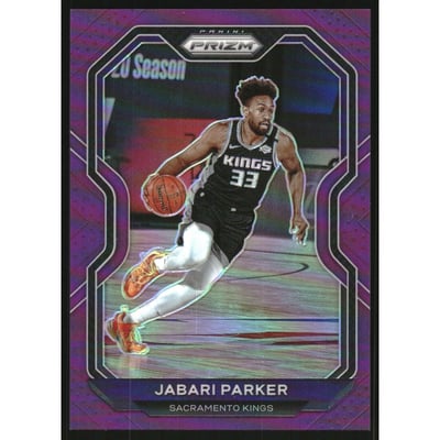 2020-21 Panini Prizm Prizms Purple #220 Jabari Parker