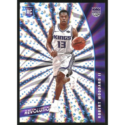 2020-21 Panini Revolution Sunburst #121 Robert Woodard II