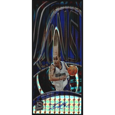 2020-21 Panini Spectra Icons Autographs Interstellar #27 Mike Bibby