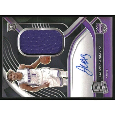 2020-21 Panini Spectra #211 Jahmi'us Ramsey JSY AU/149 RC