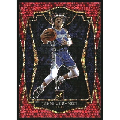 2020-21 Select Prizms Red Disco #200 Jahmi'us Ramsey