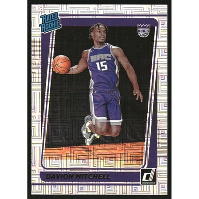 2021-22 Donruss Choice #205 Davion Mitchell RR