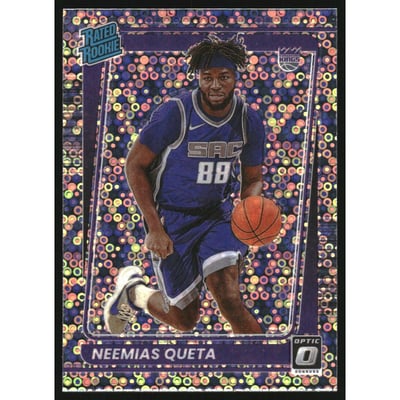 2021-22 Donruss Optic Fast Break Holo #156 Neemias Queta