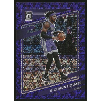 2021-22 Donruss Optic Fast Break Purple #104 Richaun Holmes