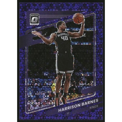 2021-22 Donruss Optic Fast Break Purple #111 Harrison Barnes