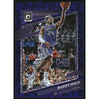 2021-22 Donruss Optic Fast Break Purple #98 Buddy Hield